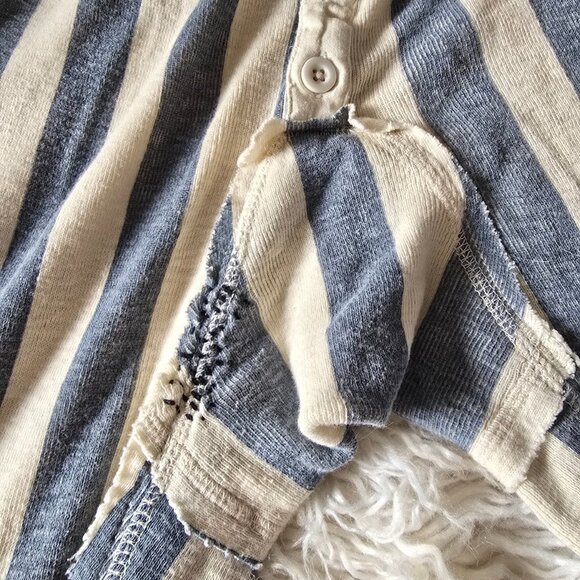 Magnolia Pearl Knit Jersey Whistlestop Underjohns - Blue - Picture 11 of 12